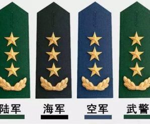 取消大校增设准将？外媒猜测中国军衔改革走向