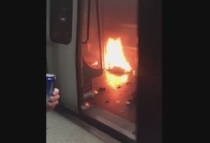 香港地铁遭人为纵火致17人伤 嫌犯疑有精神病