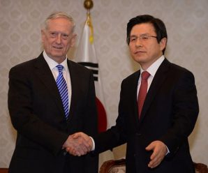 美新防长首次外访到访韩国 将如期推进“萨德”部署