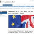 英国发布脱欧白皮书 寻求与欧盟建立全新良好关系