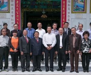 泰国统促会王志民会长陪同山西海外交流会客人访问王氏宗亲总会