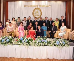 泰国统促会王志民会长及夫人王林怡珠主持族亲王锡海婚礼
