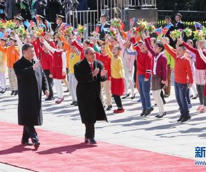 习近平同密克罗尼西亚联邦总统克里斯琴举行会谈