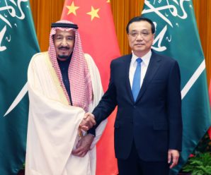 李克强会见沙特国王萨勒曼