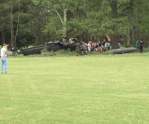 美军一架黑鹰直升机在首都华盛顿坠毁 致1死2伤