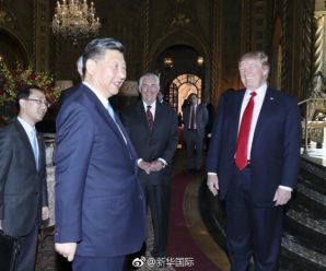 习近平同特朗普举行中美元首第二场正式会晤
