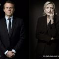 法国大选首轮投票结果公布 马克龙和勒庞将角逐总统