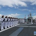 中国海军远航编队环球访问 日媒称在为航母探路