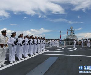 中国海军远航编队环球访问 日媒称在为航母探路
