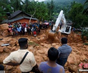 斯里兰卡洪灾致91人遇难110人失踪 2万人撤离
