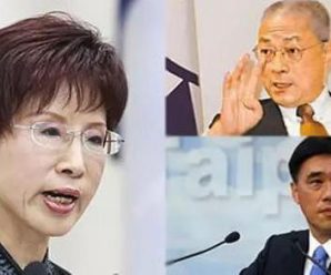 国民党主席选战民调：吴敦义领先 洪郝支持度差1%