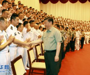 习近平：努力建设一支强大的现代化海军