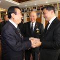 泰国前总理阿批实莅临泰国潮州会馆访问