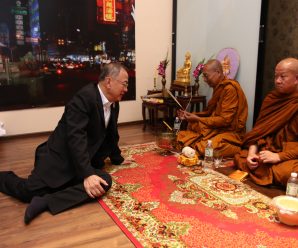 泰国中国大酒店举办祈福法会