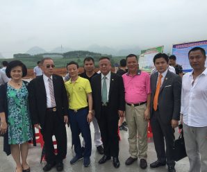 泰国统促会王志民会长出席东盟欢乐谷开工典礼暨