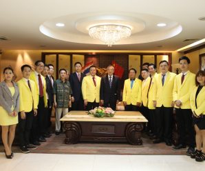 中国侨联顾问、原主席林军率访问团到访泰国统促会
