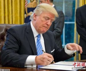 特朗普:正考虑停止同与朝鲜做生意国家的贸易往来