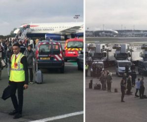 英国航空一客机遭安全威胁 反恐警察到达现场