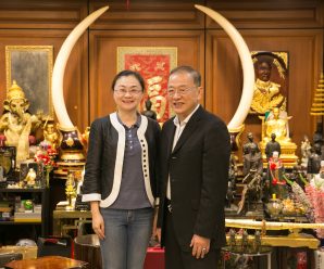 上海市台办访问团拜会泰国统促会王志民会长