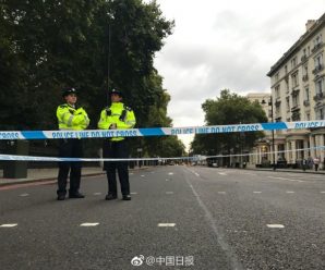 伦敦发生汽车撞人事件致11人伤 警方确认为交通事故