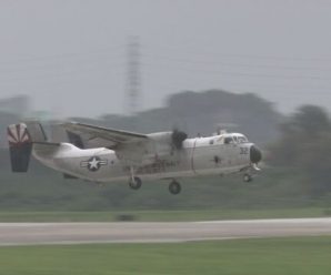 美军一架载11人军机在冲绳海域坠落 3人下落不明