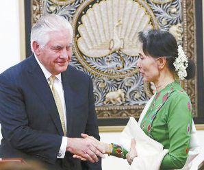 蒂勒森抨击缅甸搞“种族清洗” 缅方回击：没有任何证据