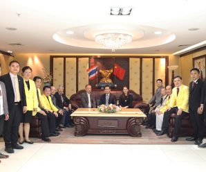 台湾新住民党主席翁世维访问泰国统促会