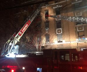 纽约公寓楼起火致12死 原因初步查明系儿童玩火