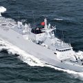中国两艘新型隐形战舰入列 “潜艇杀手”将巡航南海
