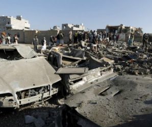 多国联军空袭也门一市场致40人死亡 数十人受伤