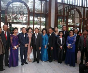泰国统促会王志民会长及夫人王林怡珠女士出席友人之子婚礼