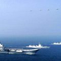 辽宁舰编队北返未“绕台” 在南海海域停留时间短引台媒猜测