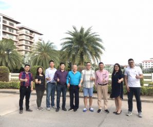 泰国统促会王志民会长与内地华商接洽房地产项目