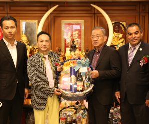 数家社团拜会泰国统促会王志民会长