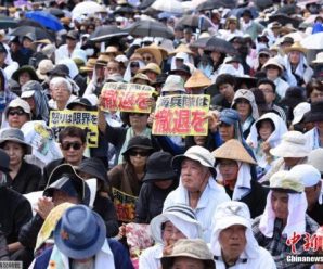 “冲绳不是殖民地！”冲绳再要求停用驻日美军机场