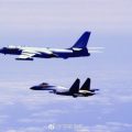 中国空军多型战机连续“绕岛巡航” 检验实战能力