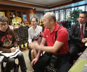 台湾红党主席陈景泰到访泰国统促会