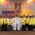 泰国统促会及王氏宗亲总会参加泰国三军总部崇圣泰皇生日庆祝活动