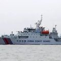 中国海警2307舰艇编队在我钓鱼岛领海内巡航