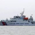 中国海警2307舰艇编队在我钓鱼岛领海内巡航