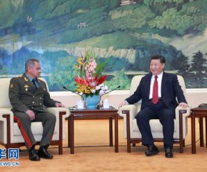习近平会见俄罗斯国防部长绍伊古