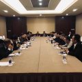 中国统促会海外会长会代表举行分组讨论会