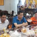 中华文化促进会一行到访泰国中国和平统一促进总会