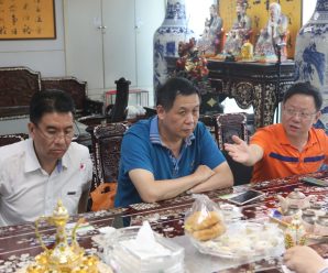 中华文化促进会一行到访泰国中国和平统一促进总会