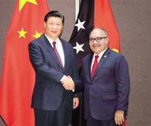 习近平同巴布亚新几内亚总理奥尼尔会谈