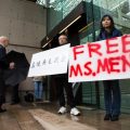 被加拿大拘押的中国公民孟晚舟获得保释