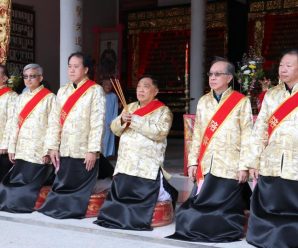 旅泰潮阳华西乡王氏族亲会举行祭祖典礼