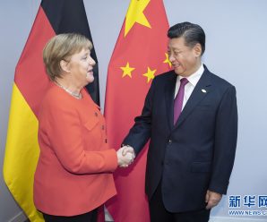 习近平会见德国总理默克尔