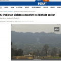 印度国防部称印巴4日凌晨再次交火 巴基斯坦尚未回应