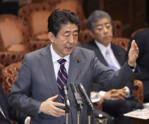 安倍这几天谈与中韩的关系，措辞有不同